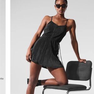 Micro Plisse Game On Tennis Dress